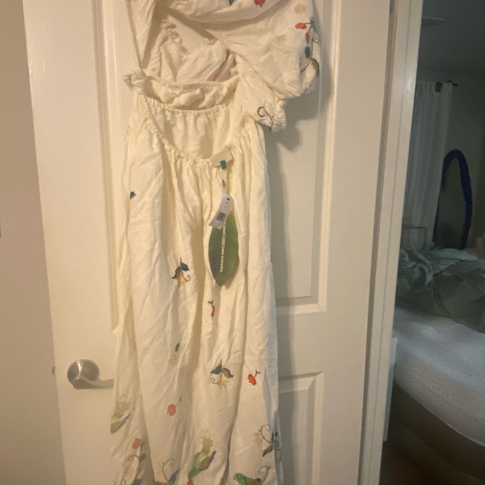 FARM RIO Pitanga one shoulder cut-out maxi dress - Picture 10 of 15
